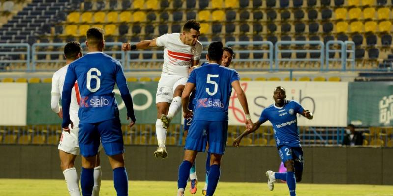 مباراة الزمالك وأسوان_ ارشيفية