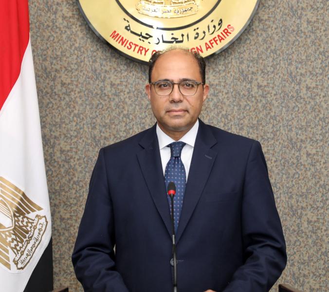  السفير أحمد أبو زيد المتحدث الرسمي باسم وزارة الخارجية المصرية