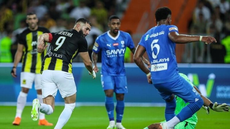 مبارة الهلال واتحاد جدة