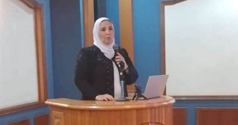 الدكتورة نيفين القباج وزيرة التضامن الاجتماعي