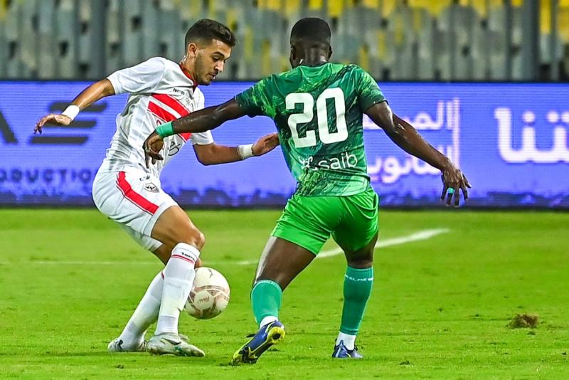 مباراة الزمالك والمصري