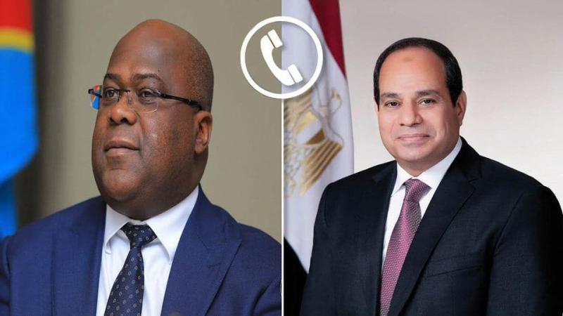 الرئيس السيسي ورئيس الكونغو الديمقراطية 